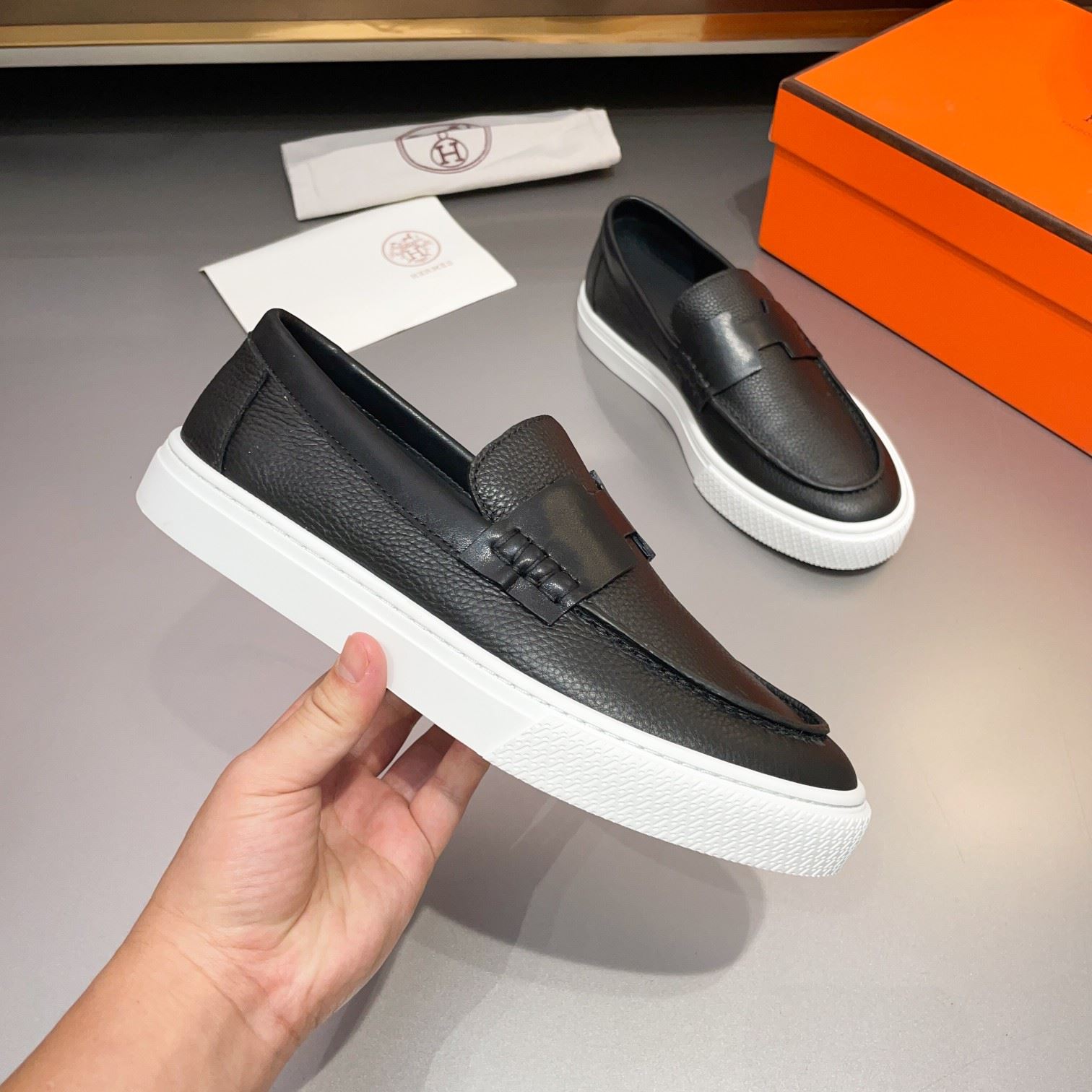 Hermes Low Shoes